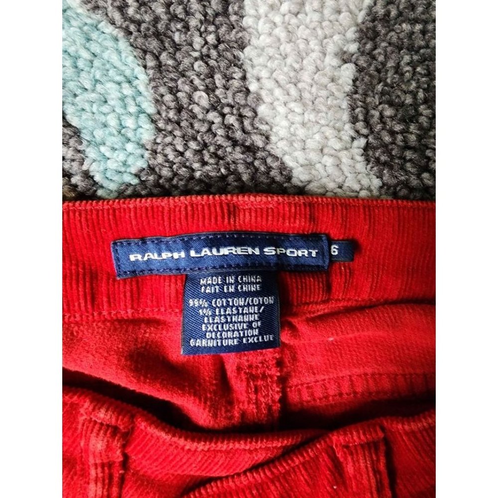 Women's Corduroy - Ralph Lauren Sport - Size 6